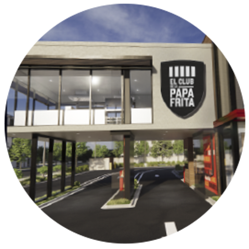 Formato Via Pública con Drive Thrue